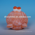 High quality shell ceramic sponge holder for kitchen